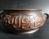 BestOffer-Antique Chinese Bronze Incense Burner Handles Censer quot ChongZhen quot Mark