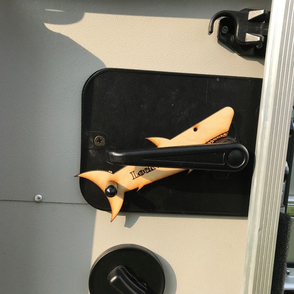 Lock Shark (lockout blocker) Airstream accessories, antilock device