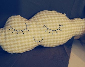 Kids pillow, rain, cloud