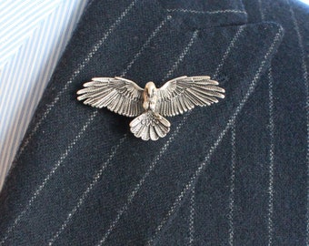 Vintage H-H Antique US Military Navy Sterling Silver Eagle Vintage H-H Antique US Military Navy Sterling Silver Eagle