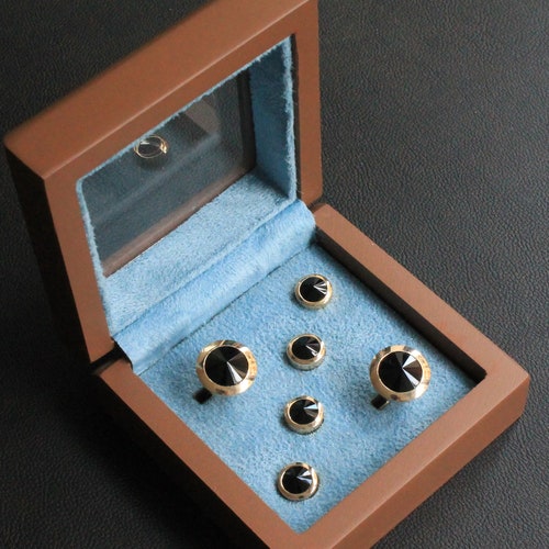 Tuxedo Shirt Buttons shops Set with Cufflink, Handmade Button Studs for Tuxedo Shirts, Groomsmen Wedding Cuff link Gift, Cuff links for groom