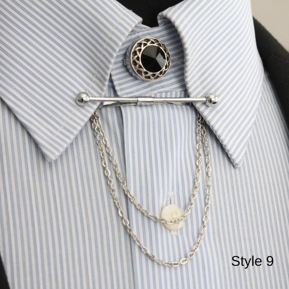 pin collar dress shirt