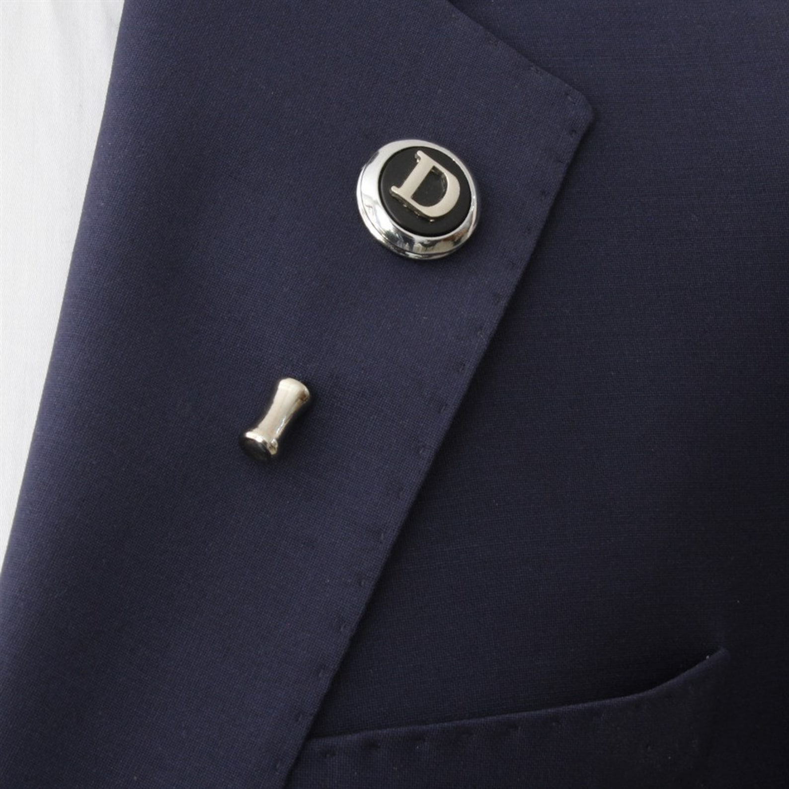 Personalized Lapel Pin Customized Jacket Brooch Letter - Etsy