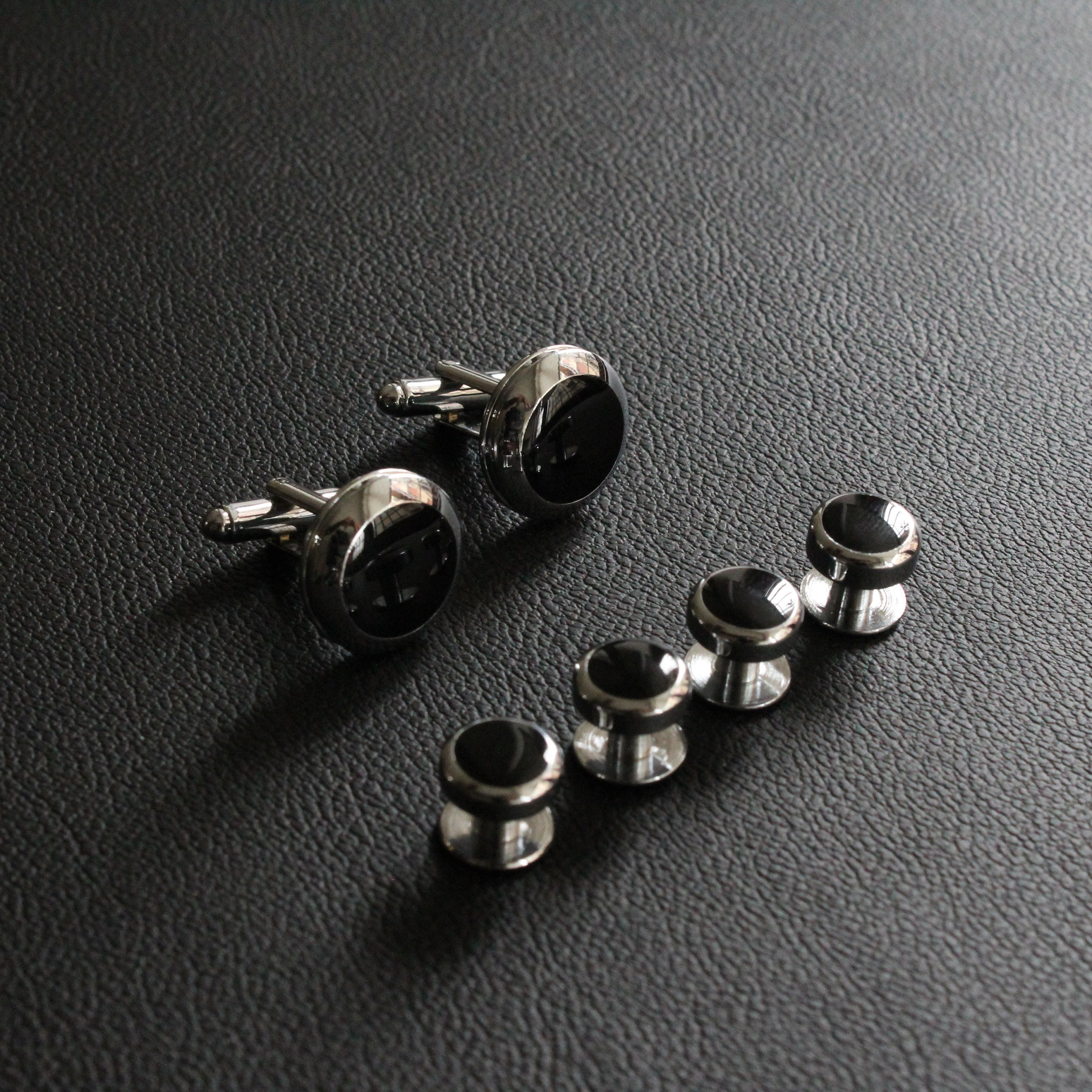 Tuxedo Shirt Buttons Set with Cufflink Handmade Button Studs Etsy