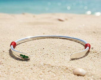 Handmade 925 Sterling Silver Bracelet: Adjustable Unisex Jewelry