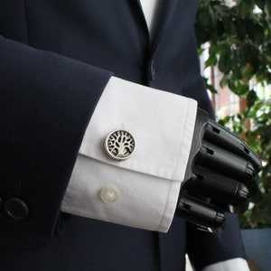 Button Cover Cufflinks, Handmade Cuff Links, Unique Design Men's Jewelry, Gifts For Him, Wedding Accessory Groomsmen, Designer Cufflinks