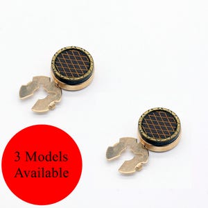 Handmade Button Cover Cufflinks, Unique Design Cuff Links, Men&#39;s Groomsman Gift, Wedding Accessory, Husband Dad Birthday Gift