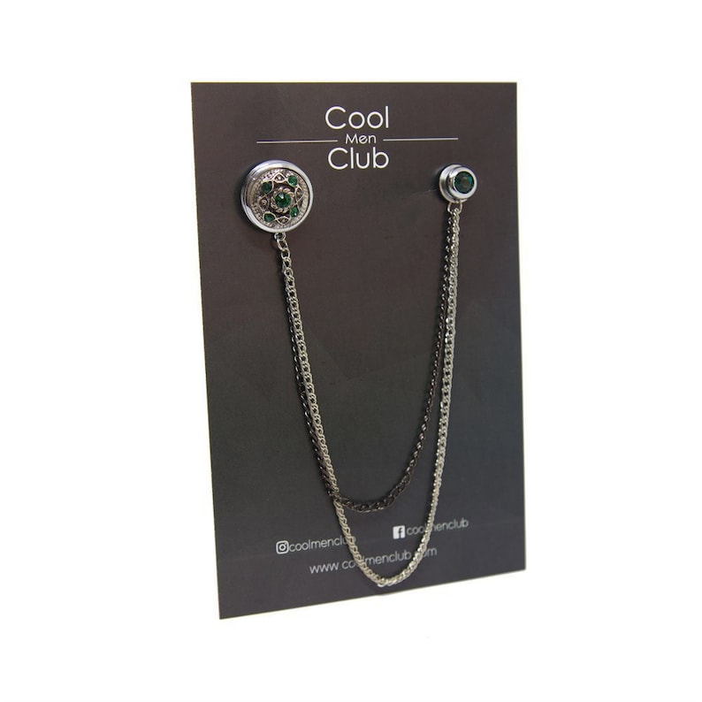 Silver Color Collar Pin Collar Bar Shirt Collar Clips Etsy