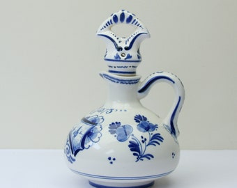 Antique delftblue jug with stopper - De Porceleyne Fles - Delft - 1924 - the Netherlands - Holland