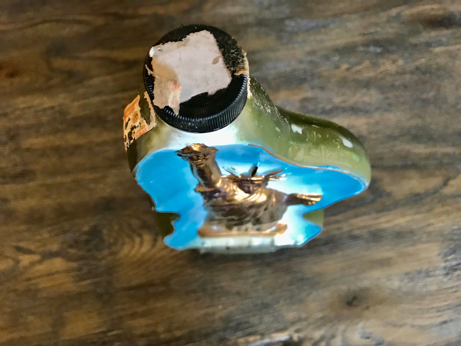 Vintage Statue of Liberty Bottle 1975 Jim Beam Hand Crafted Regal China