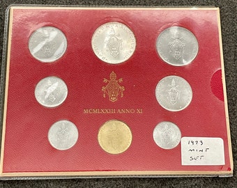 教皇ヨハネ・パウロ2世 バチカン市国 記念コインセット 500リラ 200