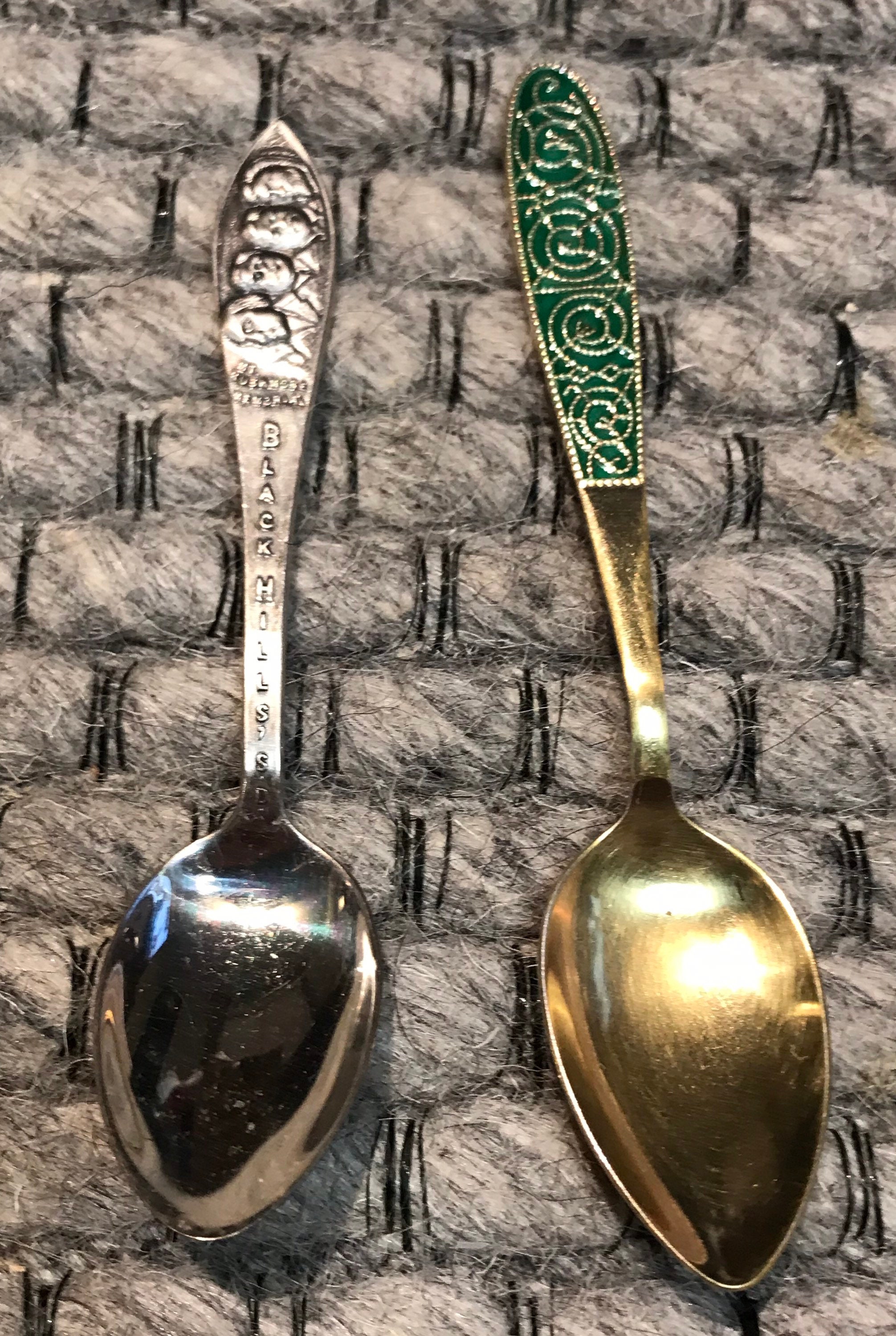 Vintage Souvenir Spoons Lot of 8 1940s to 1970s Italy USA Etsy