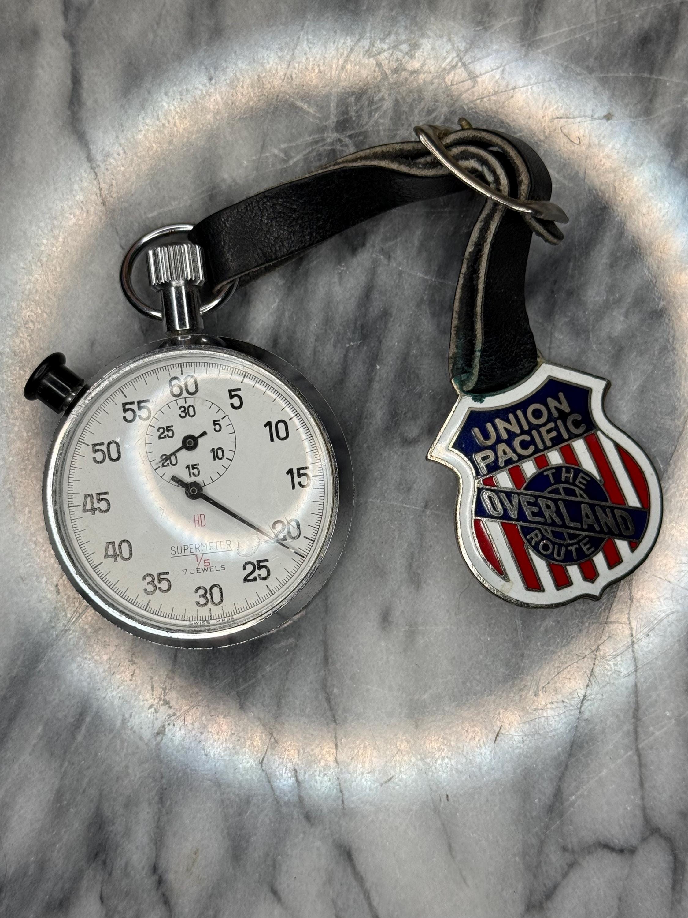 Swiss Made Stopwatch - Etsy