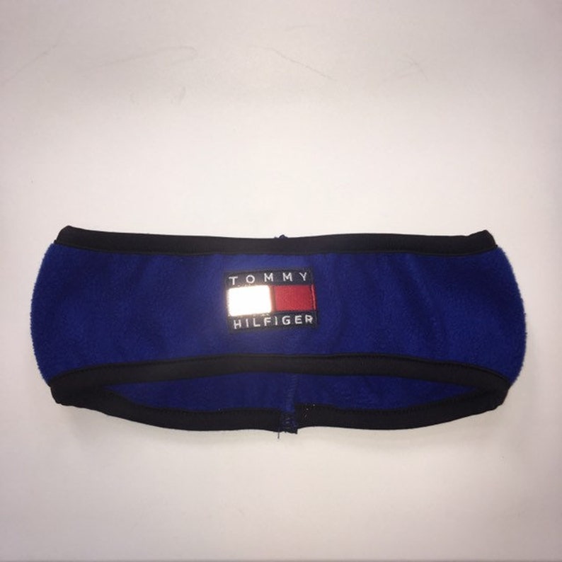 VNTG 90s Rare Tommy Hilfiger 3M Fleece Headband