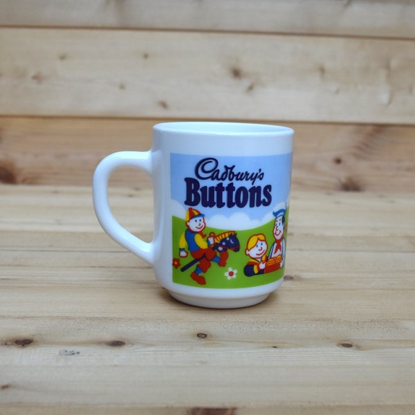 Cadbury's Buttons Nursery Rhymes Child Size Arcopal Mug