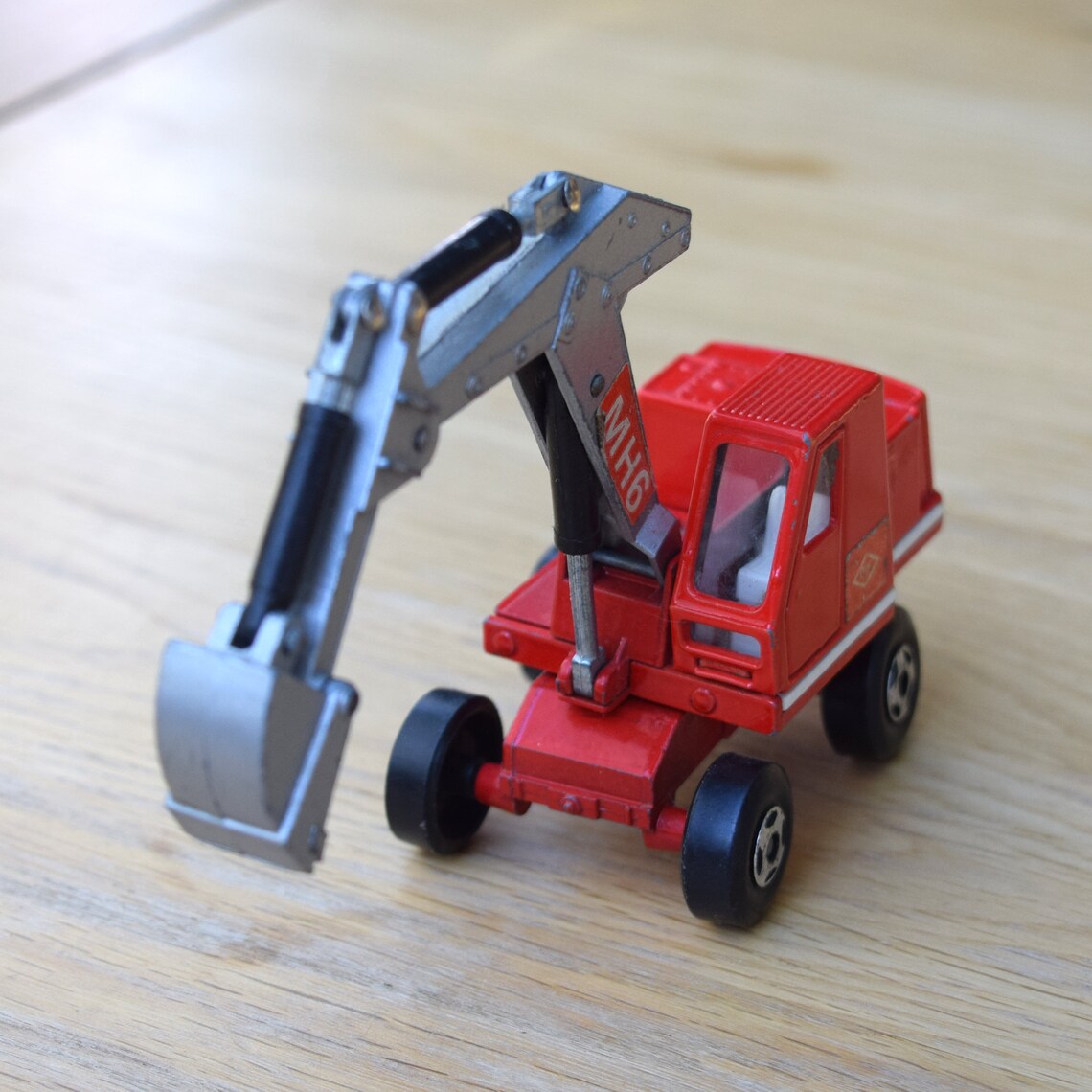 Matchbox Hydraulic Excavator Diecast Model Toy Etsy