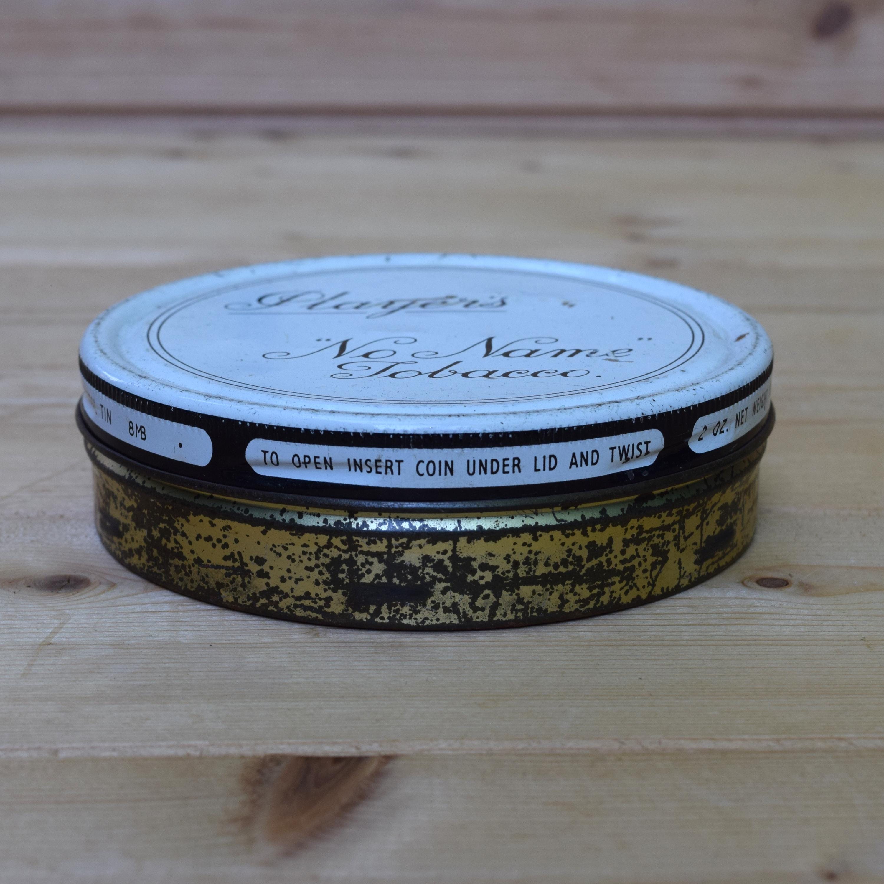 Round Player's Tobacco Tin (EMPTY), 