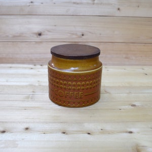Hornsea Saffron Small Coffee Storage Jar