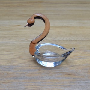 Swan Glass Tealight holder