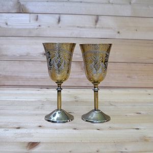 Brass Wine Cups -  UK