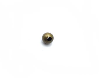 x50 interlayer beads 4mm metal bronze: AC0042