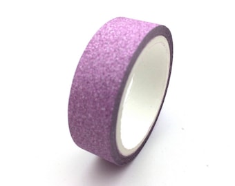 x1 rotolo di nastro adesivo da 4 m nastro washi pink glitter: DM0037