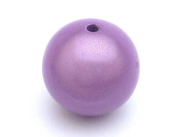 x1 Magic Acrylic Pearl 25mm, Light Purple: PA0056