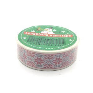 x1 rollo de cinta adhesiva de 10m washi tape Navidad: DM0046 imagen 2