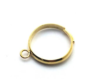 x10 Ring Ring Holders, Gold: SB0039