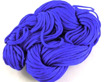 28 meters Of Royal Blue Nylon yarn for Shamballa diameter 1mm: FN0014