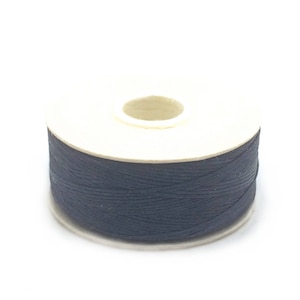x1 59m Spule von Nymo Thread 0,3mm, Schwarz, ideal zum Weben, Perlen, Miyuki: FNN0005 Bild 1