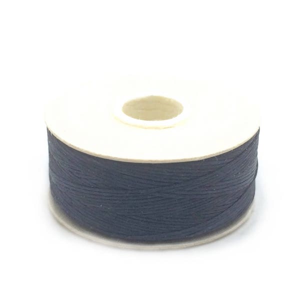 x1 59m coil of Nymo Thread 0.3mm, Black, ideal for weaving, beads, miyuki: FNN0005