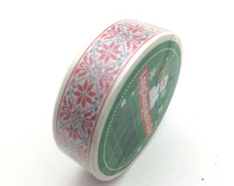 x1 rouleau de 10m de masking tape washi tape Noël: DM0046