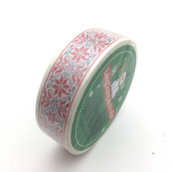 x1 rouleau de 10m de masking tape washi tape Noël: DM0046