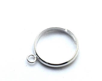 x5 Ring Holders, Light Silver: SB0038