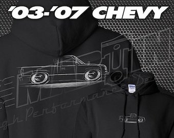 03-07 Chevy Truck HOODIE NBS 2003 2004 2005 2006 silhouette art