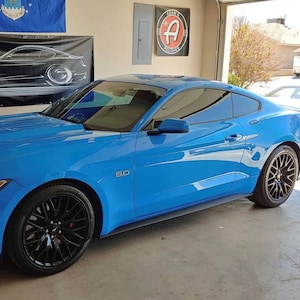 2026 Mustang RTR Spec 5 Blueprint T-Shirt Large