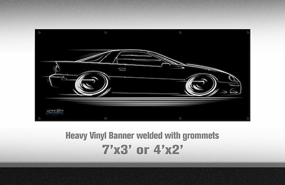 For Chevrolet Camaro Z28 2x Custom YOUR TEXT car sticker 4th gen 1993-1997