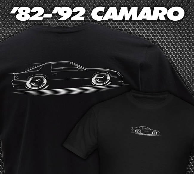 Chevy Camaro Z/28 T-Shirt - Gray W/ Black Cars &amp Produktbild-Vorschau 8