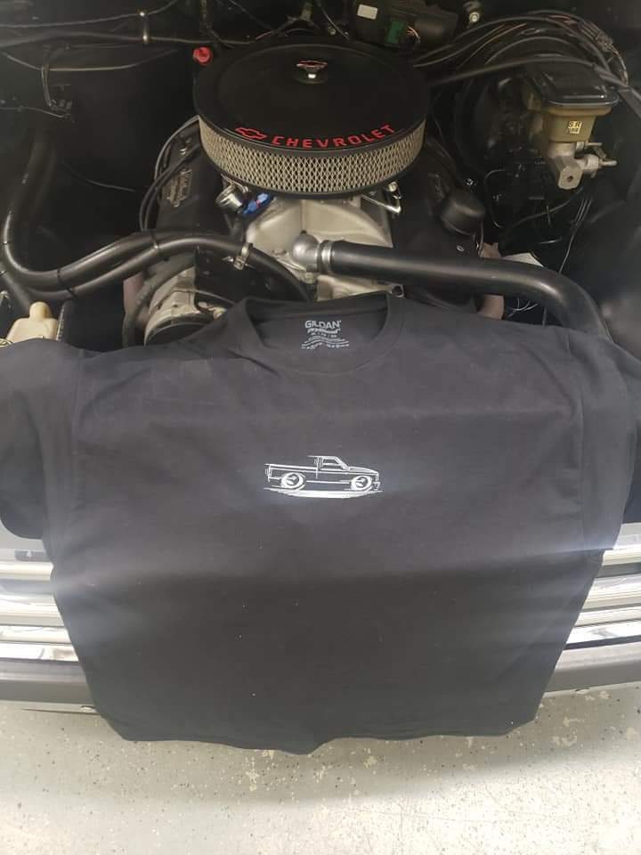 1982-1993 1st Gen S10 Truck T-shirts Chevy GMC Sonoma 1983 1984 1985 ...