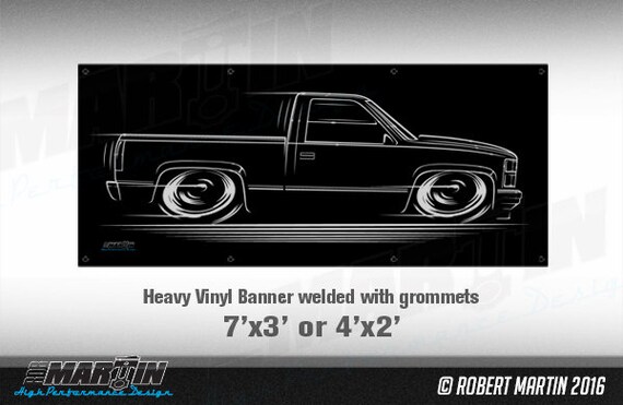 88 98 Chevy Truck Banner Chevrolet Gmc Obs C1500 1988 1989 Etsy