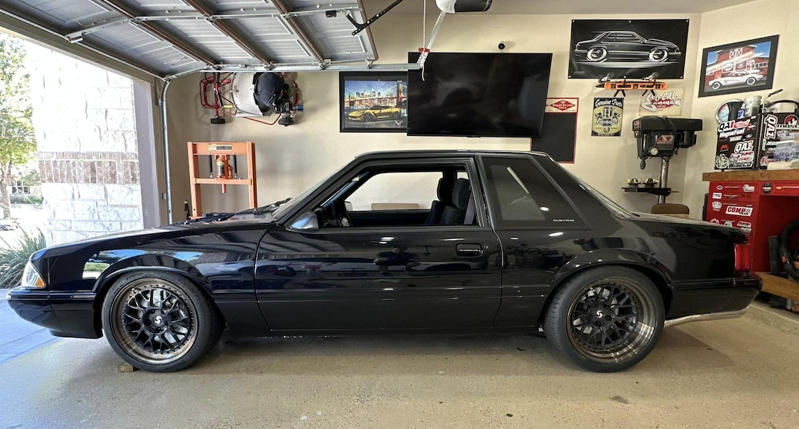 Fox Body Notch Mustang BIG BANNER 1987-1993 Notchback Coupe 5.0 87 88 ...