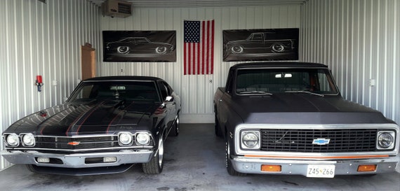 Second Gen C10 Chevy Truck Big Banner Chevrolet Gmc 1967 1972 Etsy