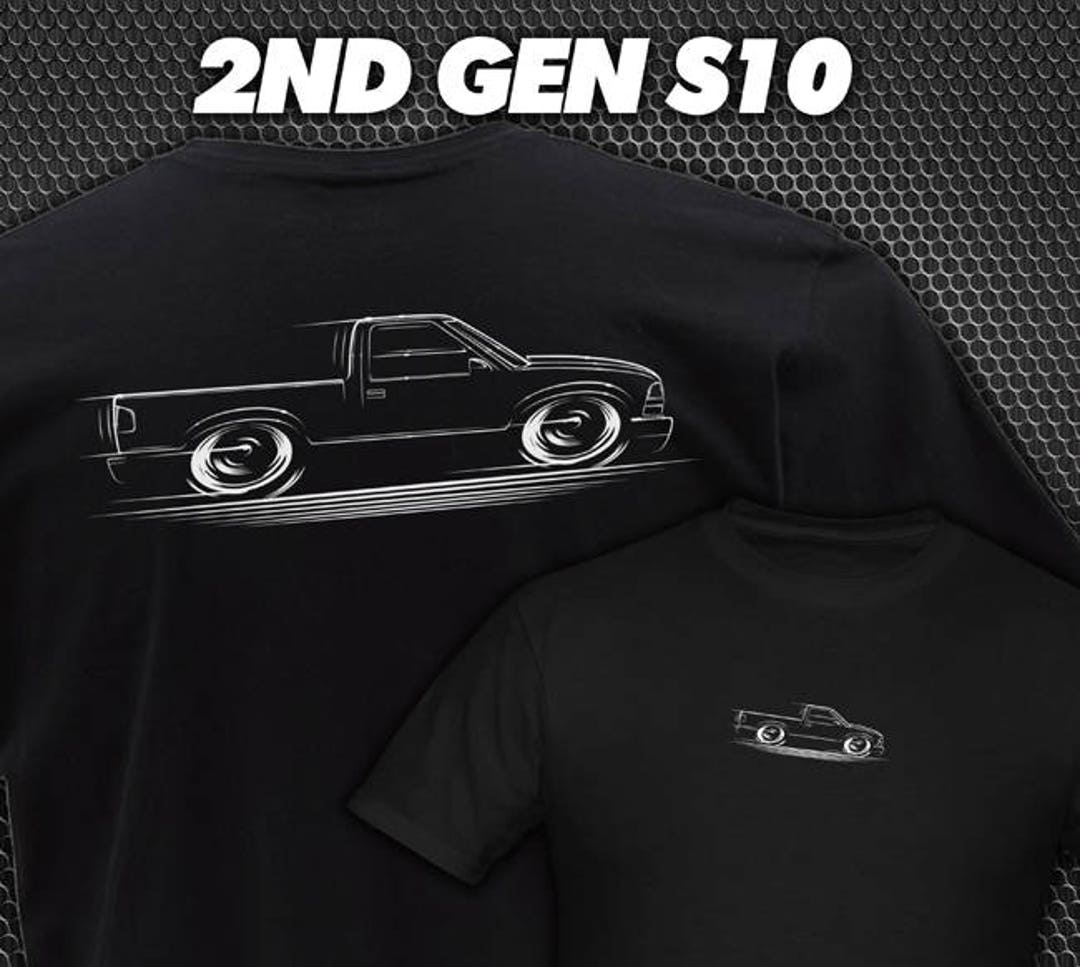 1994-2004 2nd Gen S10 Sonoma Truck T-shirts Chevy S-10 / GMC Sonoma ...