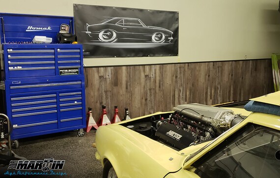 1967 1968 Chevy Camaro Big Banner 67 68 Ss Chevrolet Etsy
