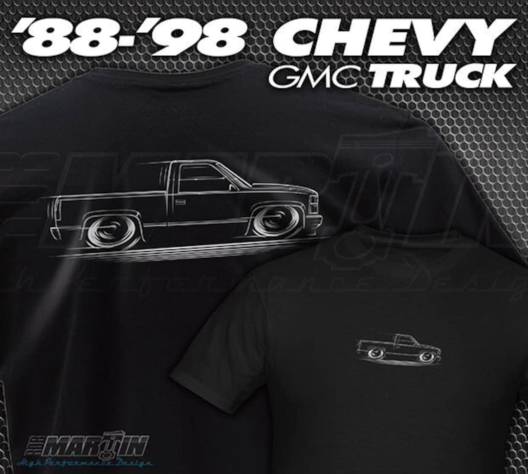 1988-1998 Chevy Truck T-shirt OBS C1500 GMC Pickup 1989 1990 1988-1998 Chevy Truck T-shirt OBS C1500 GMC Pickup 1989 1990