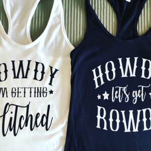 Bachelorette Tanks