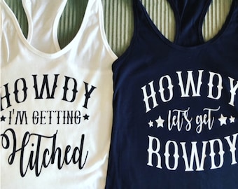 Bachelorette Tanks