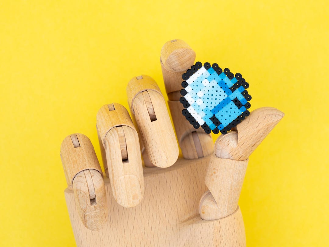 Minecraft Diamond Magnet, Minecraft Magnet, Pixel Art Fridge Magnet ...