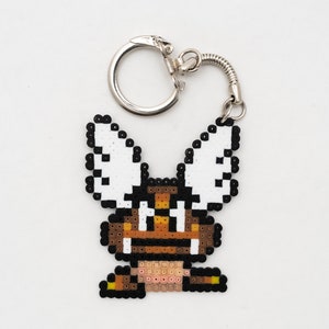 Flying Goomba Super Mario keychain